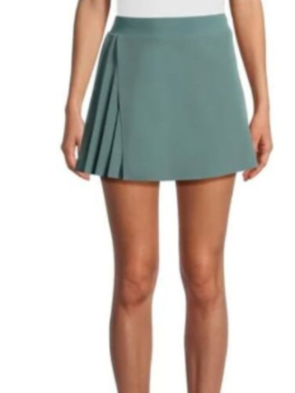 Avia Activewear Women's Pleated Skort in teal size 22